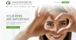 Desktop Screenshot of chanoptometry.com